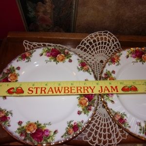 Royal Albert Old Country Roses Salad Plates set 2